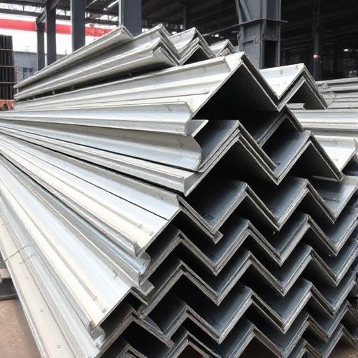 Angle raw material