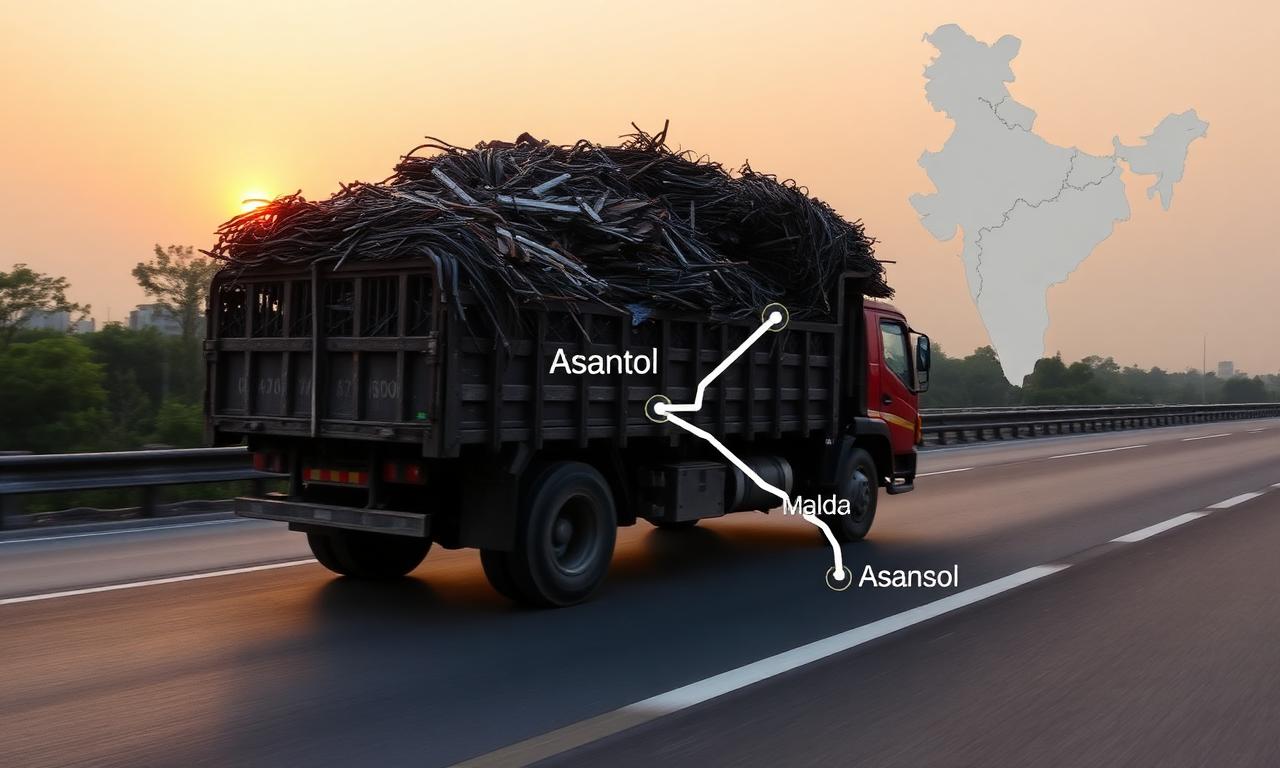 Malda to Asansol — 50T HMS 1 in 48 Hours
