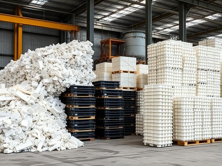 Polystyrene (PS / EPS) Scrap raw material